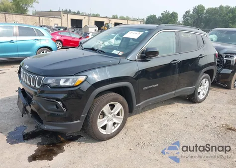 2022 Jeep Compass Latitude 4X4 from USA, damaged, VIN 3C4NJDBB5NT129161